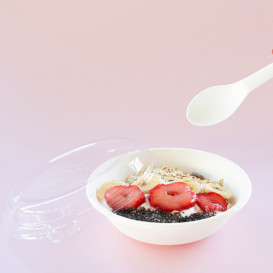 Miski Trzciny Cukrowej Bagasse Białe 175ml (50 Sztuk)