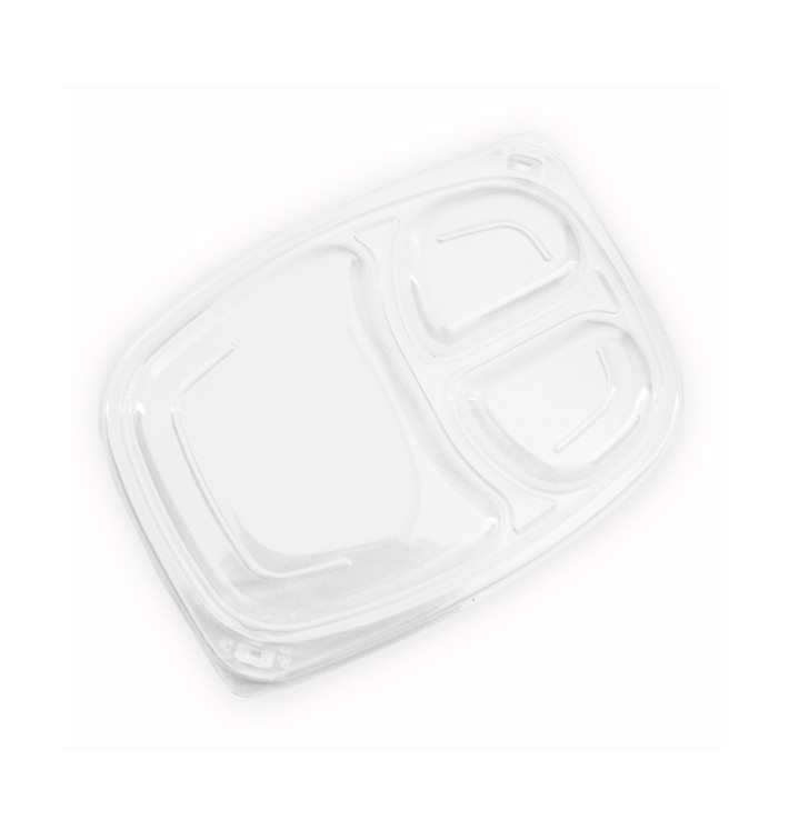 Pokrywka Przezroczyste Pojemniki OPS 3C 1050/1250ml 255x189x20mm (20 Sztuk) Pokrywka Przezroczyste Pojemniki OPS 3C 1050/1250ml 255x189x20mm (20 Sztuk)