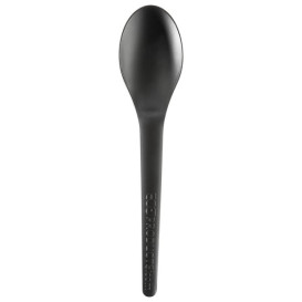 Cornstarch Teaspoon Black CPLA 12cm (2000 Units)