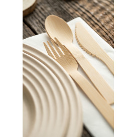 Nóż Bambusowe 17cm (50 Sztuk)