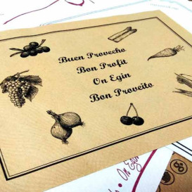 Podkładki na Stół Papierowe 30x40cm Rustykalny 40g (1000 Sztuk)