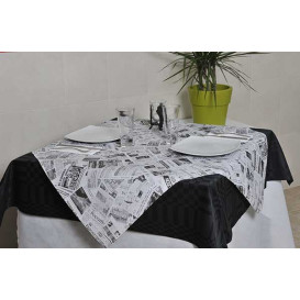 Obrus Papierowy Dekoracje 1,2x1,2m Białe "Prensa" 37g (300 Sztuk)