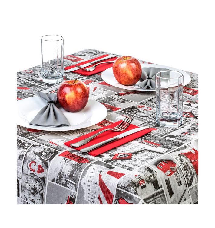 Obrus Papierowy Dekoracje 1x1m "Europa" 37g (400 Sztuk) Obrus Papierowy Dekoracje 1x1m "Europa" 37g (400 Sztuk)