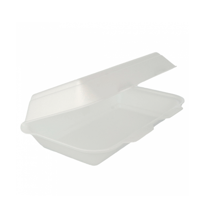 Pojemniki Styropianowe Obiadowe Białe 240x155x70mm (125 Sztuk) Pojemniki Styropianowe Obiadowe Białe 240x155x70mm (125 Sztuk)