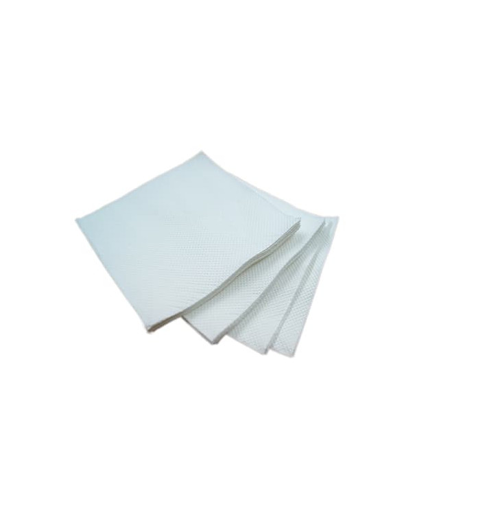 Serwetki Papierowe Micro Dot 20x20cm 2C Białe ECO (100 Sztuk) Serwetki Papierowe Micro Dot 20x20cm 2C Białe ECO (100 Sztuk)