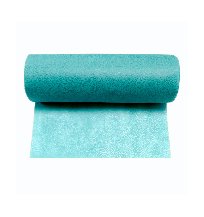 Obrus w Rolce TNT Plus Turkusowe 1,2x45m 60g P40cm (1 Sztuk) Obrus w Rolce TNT Plus Turkusowe 1,2x45m 60g P40cm (1 Sztuk)