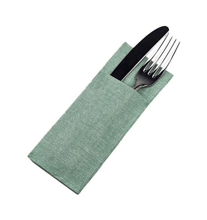Cutlery Pocket Fold Napkin Papierowe Eco 40x40cm (1200 Sztuk) Cutlery Pocket Fold Napkin Papierowe Eco 40x40cm (1200 Sztuk)