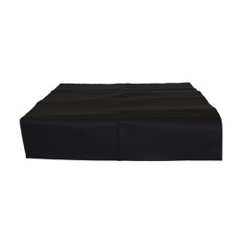 Obrus Papierowy Dekoracje 1,2x1,2 Metr Czarni 40g (300 Sztuk)