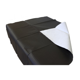Obrus Papierowy Dekoracje 1,2x1,2 Metr Czarni 40g (300 Sztuk)