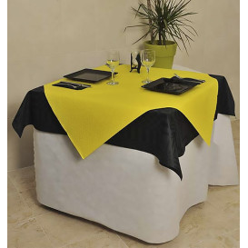 Obrus Papierowy Dekoracje 1,2x1,2 Metr Żółty 40g (300 Sztuk)