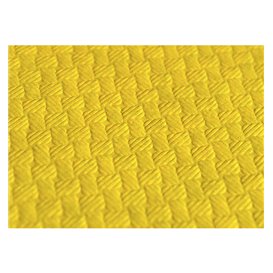 Obrus Papierowy Dekoracje 1,2x1,2 Metr Żółty 40g (300 Sztuk)