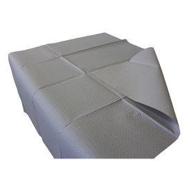 Obrus Papierowy Dekoracje 1,2x1,2 Metr Szare 40g (300 Sztuk)