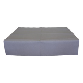 Obrus Papierowy Dekoracje 1,2x1,2 Metr Szare 40g (300 Sztuk)