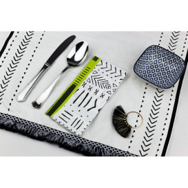 Paper Napkin Double Point White 1/8 40x40cm (1200 Sztuk)