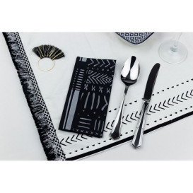 Paper Napkin Double Point White 1/8 40x40cm (30 Sztuk) 