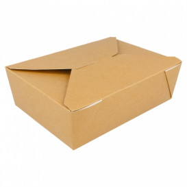 Paper Take-out Container "American" Black 1,13x0,90x0,64cm 600ml (50 Units) 