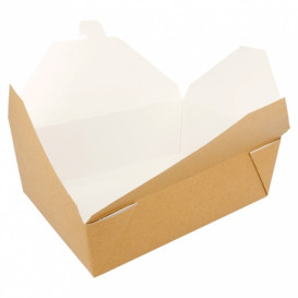 Paper Take-out Container "American" Black 1,13x0,90x0,64cm 600ml (200 Sztuk)