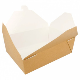 Paper Take-out Container "American" Black 1,13x0,90x0,64cm 600ml (50 Units) 