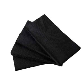 Serwetki Papierowe 1/8 40x40cm Czarni 2 Warstwi (50 Sztuk)