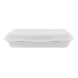 Pojemniki Panini Trzciny Cukrowej Białe 290x273x37,5mm (50 Sztuk)