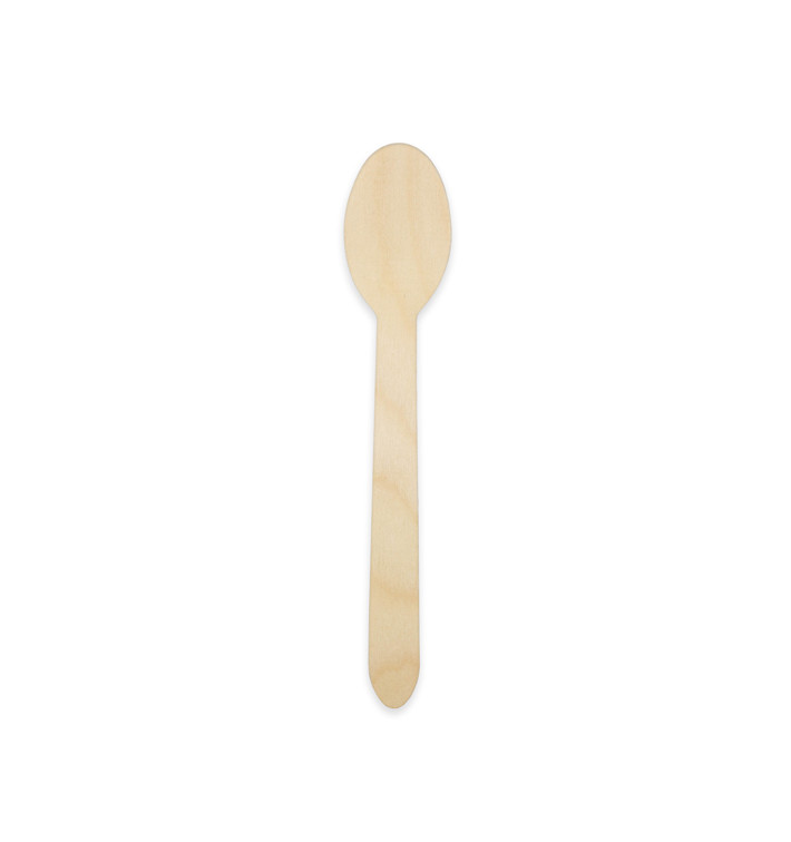 Łyżka Drewniane BIO 16cm (2000 Sztuk) Łyżka Drewniane BIO 16cm (2000 Sztuk)