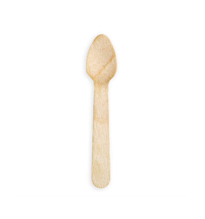 Łyżeczki Drewniane BIO 9,6cm (5000 Sztuk) Łyżeczki Drewniane BIO 9,6cm (5000 Sztuk)