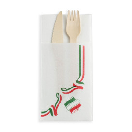 Paper Napkin Burgundy 33x33cm 1 Layer (30 Sztuk)