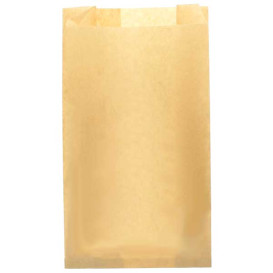 Torby na Burgery Tłuszczoodporny Kraft 14+7x24cm (1000 Sztuk)