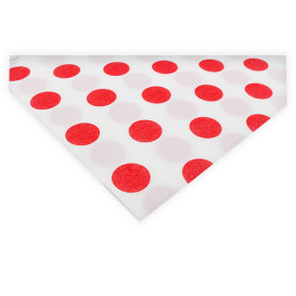Serwetki Papierowe "Polka Dot Czerwerne" 2 Warstwi 40x40cm (600 Sztuk)