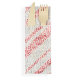 Cutlery Pocket Fold Napkin Papierowe Eco 40x40cm (1200 Sztuk)