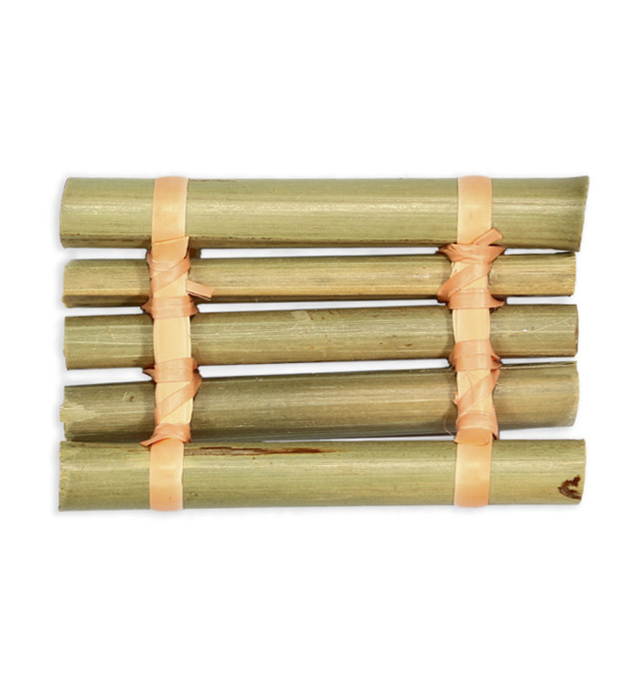 Tacki Finger Food Bambusowe - Opakowanie na wynos Tratwa 8x5cm (24 Sztuk) Tacki Finger Food Bambusowe - Opakowanie na wynos Tratwa 8x5cm (24 Sztuk)