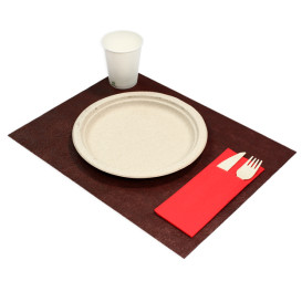 Podkładki na Stół TNT Plus Brązowe 30x40cm 60g (400 Sztuk)
