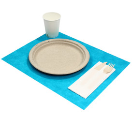 Podkładki na Stół TNT Plus Turkusowe 30x40cm 60g (400 Sztuk)