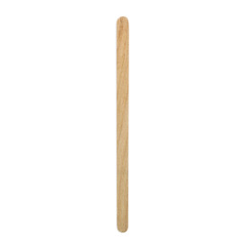 Łyżeczki "Stirrer Wave" 148mm Przezroczyste (1000 Sztuk)
