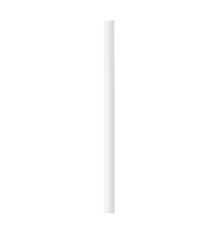 Słomki Prosto Papierowe Białe Ø6mm 14,5cm (3000 Sztuk) Słomki Prosto Papierowe Białe Ø6mm 14,5cm (3000 Sztuk)