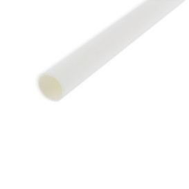 Słomki Prosto Papierowe Białe Ø6mm 14,5cm (3000 Sztuk)