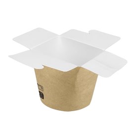 Pojemniki Żywność na Wynos 100% ECO Kraft 26Oz/780ml (50 Sztuk)