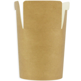 Pojemniki Żywność na Wynos 100% ECO Kraft 26Oz/780ml (500 Sztuk)
