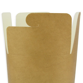 Pojemniki Żywność na Wynos 100% ECO Kraft 26Oz/780ml (500 Sztuk)