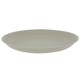 Talerz Plastikowe Płaski Białe Round PP Ø185mm (54 Sztuk)