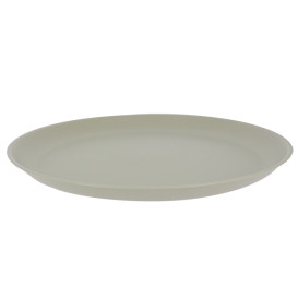Talerz Plastikowe Płaski Białe Round PP Ø185mm (6 Sztuk)