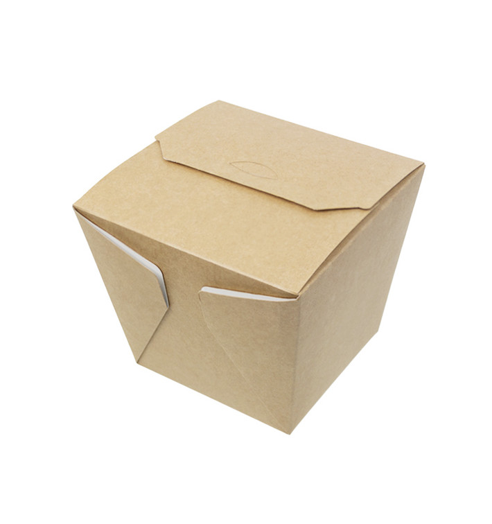 Pojemniki na ?ywno?? na Wynos Wok Kraft 450ml (350 Sztuk) Pojemniki na ?ywno?? na Wynos Wok Kraft 450ml (350 Sztuk)