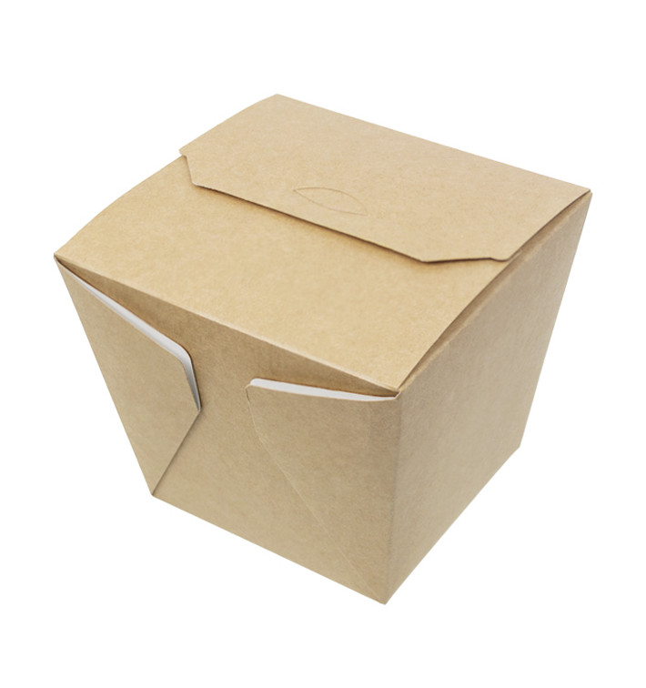Pojemniki na Żywność na Wynos Wok Kraft 950ml (125 Sztuk) Pojemniki na Żywność na Wynos Wok Kraft 950ml (125 Sztuk)