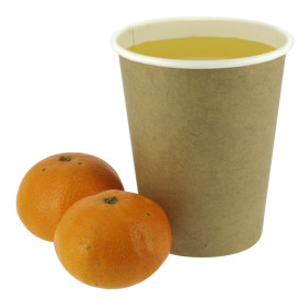 Kubki Papierowe 100% ECO 16 Oz/480ml Kraft Ø9cm (1000 Sztuk)