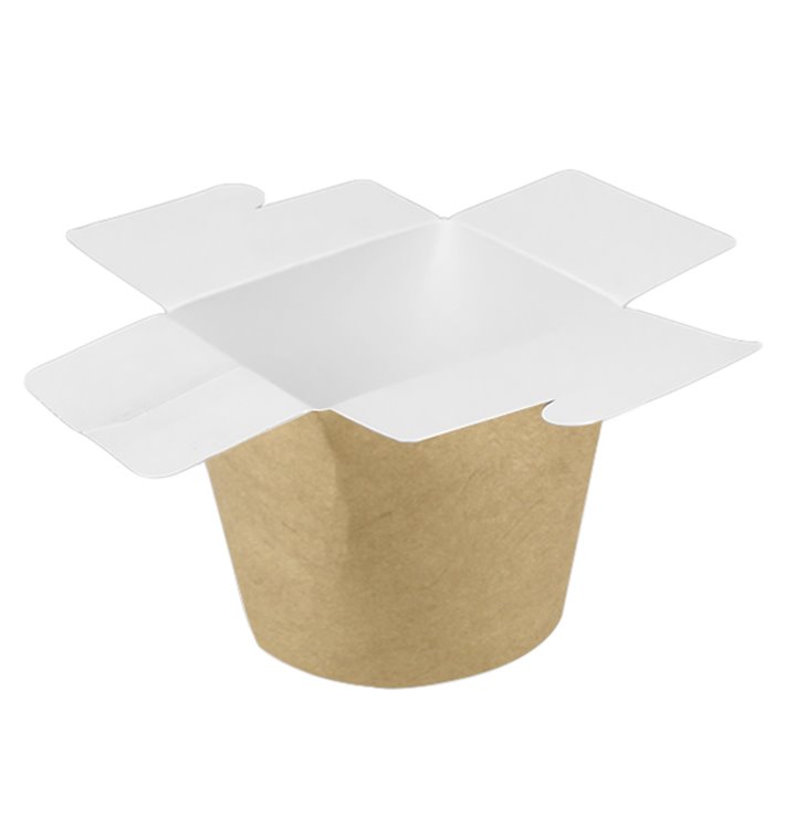 Pojemniki Żywność na Wynos 100% ECO Kraft 26Oz/780ml (50 Sztuk)