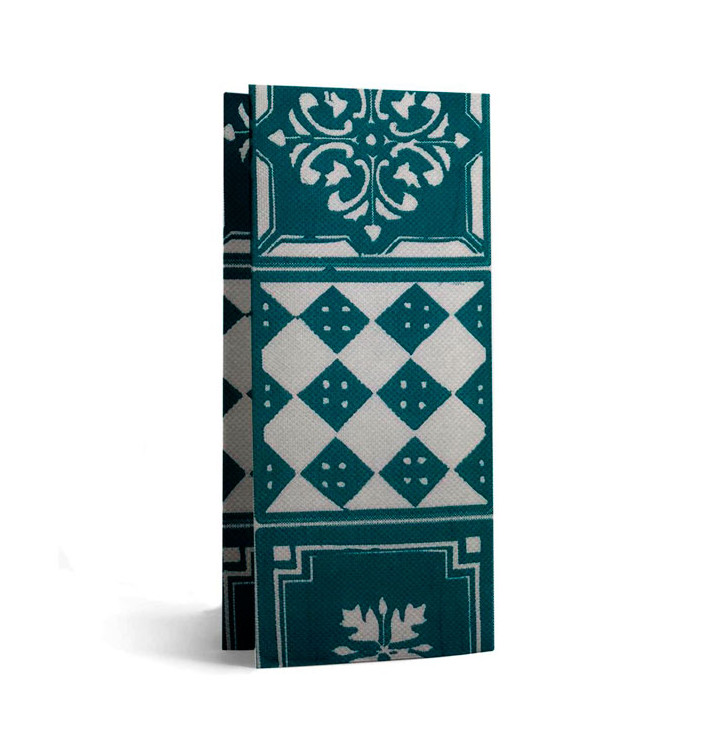 Serwetka Papierowa Dwupunktowa 1/8 33x40cm "Alhambra" Turkusowy (2000 Sztuk) Serwetka Papierowa Dwupunktowa 1/8 33x40cm "Alhambra" Turkusowy (2000 Sztuk)