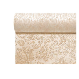 Obrus w Rolce z Włókniny 1,2x50m "Mandala" Krem 50g/m² P40cm (1 Sztuk)