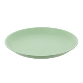 Talerz Plastikowe Płaski Białe Round PP Ø185mm (54 Sztuk)