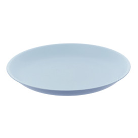 Talerz Plastikowe Płaski Białe Round PP Ø185mm (6 Sztuk)