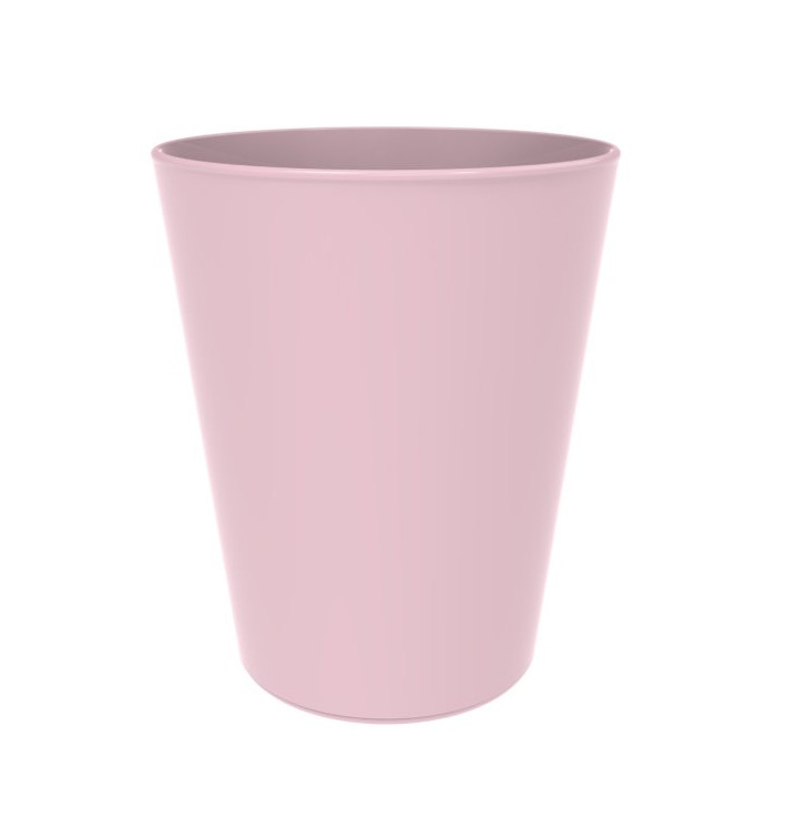 Kubki Plastikowe Wielokrotnego Użytku PP Minerał Różowy 330ml (72 Sztuk) Kubki Plastikowe Wielokrotnego Użytku PP Minerał Różowy 330ml (72 Sztuk)